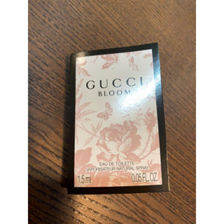 ป้ายคิงแท้ 100% GUCCI BLOOM EDT 1.5 ML.