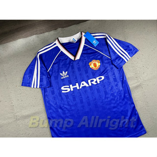 Retro : เสื้อฟุตบอลย้อนยุค Vintage แมน ยู Man Utd Away 1988 สุดเท่ห์ !!