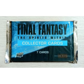 (Sealed Pack) ซองสุ่มการ์ด ไฟนอล แฟนตาซี ( FINAL FANTASY THE SPIRITS WITHIN COLLECTOR CARDS )