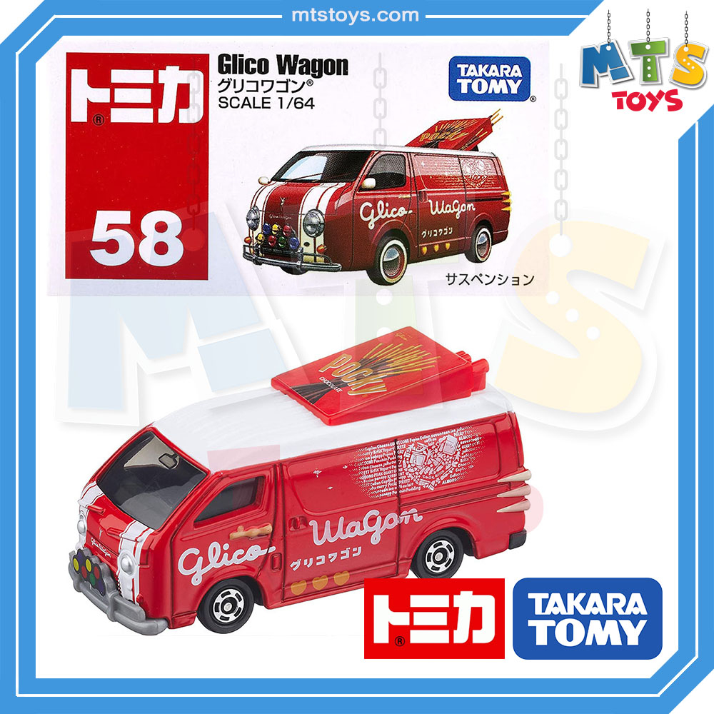 **MTS Toys**Takara Tomy : Tomica no.58 Glico Wagon ของเเท้จากญี่ปุ่น