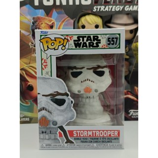 Funko Pop! : Star Wars : Holiday - Stormtrooper Snowman [ กล่องสินค้า - 9/10 ]