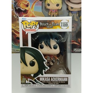 Funko Pop! : Attack on Titan - Mikasa Ackerman [ กล่องสินค้า - 9/10 ]