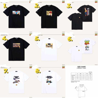 [ ของแท้ ] เสื้อยืด CARNIVAL® &amp; Disney/Pixars Toy Story Collection Chapter 3 "Dynamic Duo" พร้อมส่ง