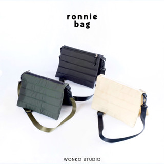 Ronnie Bag - Regular :: wonko studio กระเป๋าผ้าไนลอน