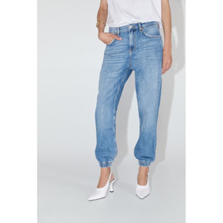 ส่งต่อ zara มือสอง JEANS PREMIUM DENIM JOGGER size XS