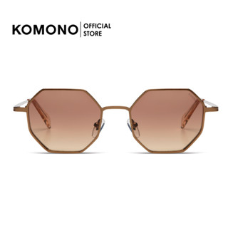 KOMONO Jean Pale Copper แว่นกันแดด ทรงแปดเหลี่ยม สีคอปเปอร์