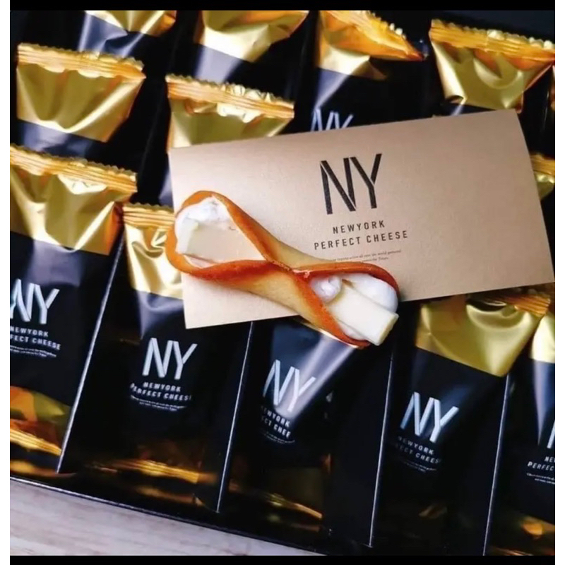 Newyork perfect Cheese NY ชีส ญี่ปุ่น(พร้อมส่ง:พรี )ขนมญี่ปุ่น  ใหม่ทุกรอบ หิ้วตามออเดอร์‼️ ขนม ไส้ชีส