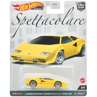 Hot Wheels Premium Car Culture Spettacorale Lamborghini Countach LP 5000 QV รถเหล็ก รถของเล่น HW Matter