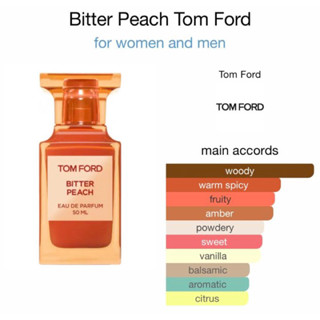 (📍สินค้าเคาเตอร์แท้ 💯%30ML / 50ML ) TOM FORD BITTER PEACH