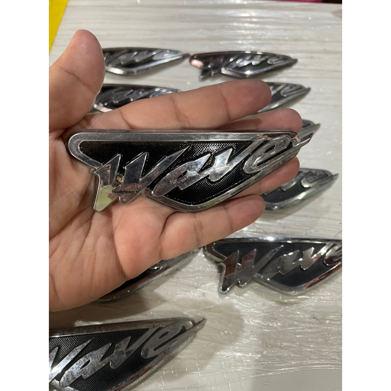 โลโก้ wave 110 100 ตราโลโก้หน้า wave 110 โลโก้ เวฟ 100 110 โลโก้บังลม honda เวฟ100 110 แท้มือ2