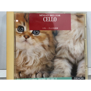 1 CD MUSIC  ซีดีเพลงสากล     MINIATURES FOR CELLO   (N3K140)
