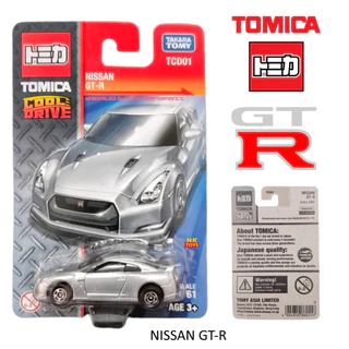 โมเดลรถ NISSAN GT-R ลิขสิทธิ์แท้ จาก TAKARA TOMY TOMICA ชุด COOL DRIVE TCD01 สเกล1/64 860556 #