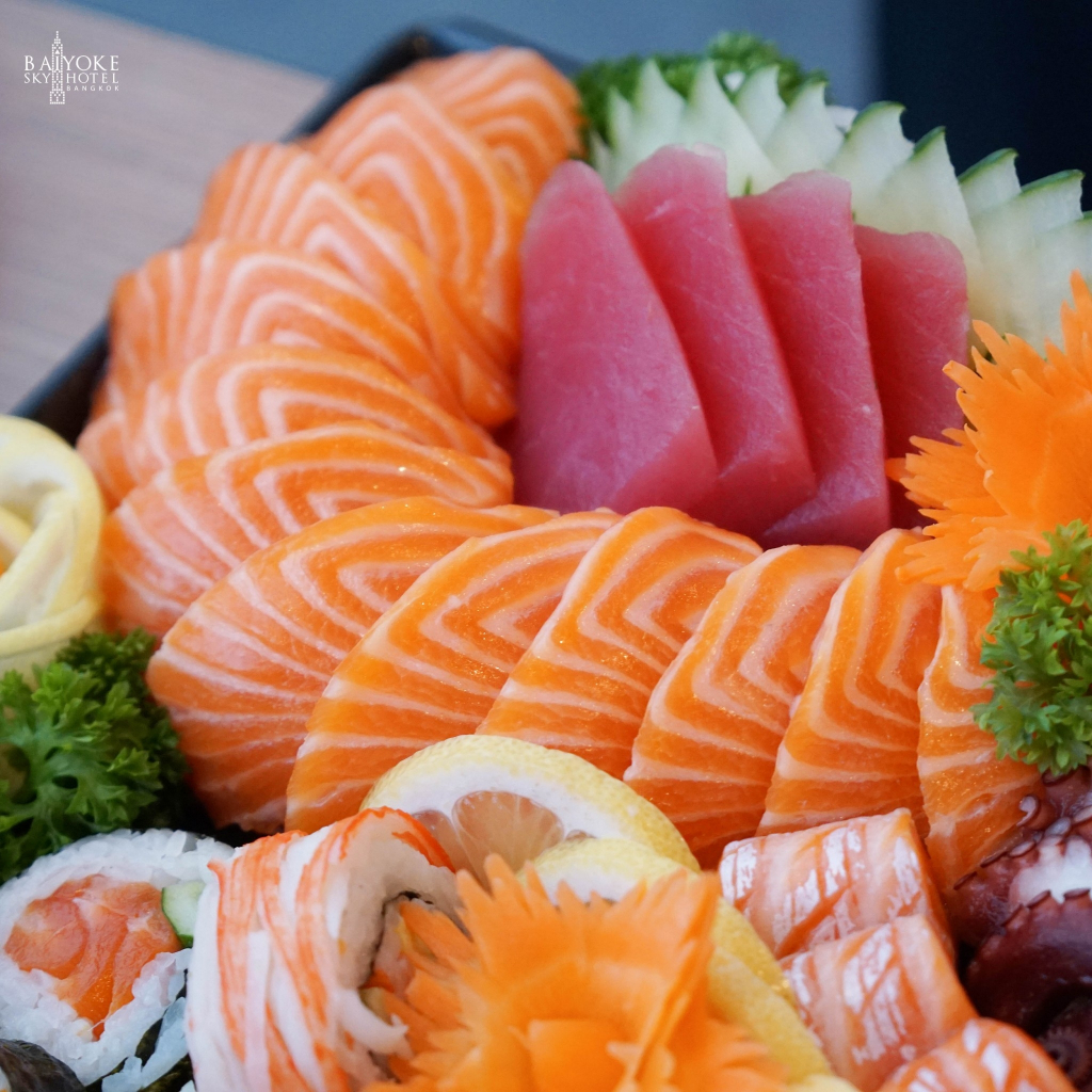 บุฟเฟต์ใบหยก ชั้น 81 ด้านใน Baiyok International Premium Buffet