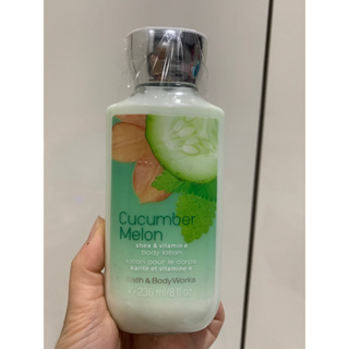 Bath &amp; Body Works Body lotion Cucumber Melon บอดี้โลชั่น คิวคัมเมอร์ เมล่อน 236มิล.