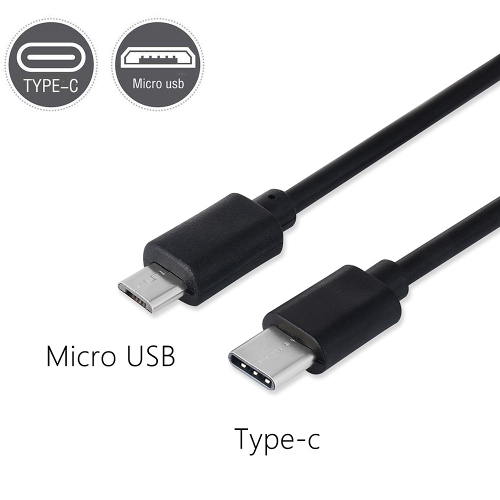 สาย TYPE-C TO MICRO USB 30CM  Data ได้