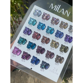 🦋 สีกริตเตอร์แบรนด์ Milan 24 สี กริตแต่ละเบอร์สวยสวยทั้งนั้นเลยแกรรรร 🛍