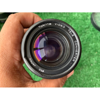 Tokina Video Tele Converter Tokina VC Zoom 2x-6x ท่อเทเลสำหรับกล้องวีดีโอ ตีเสีย เก็บสะสม เป็นอะไหล่