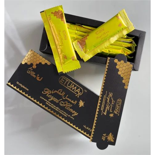 Ready stock ROYAL HONEY ETUMAX VIP Men Stamina Booster 12x10g Box