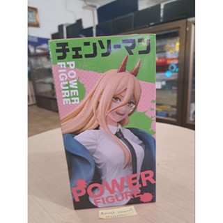 โมเดลOriginal TAITO Chainsaw Man Power 18CM PVC Anime Figure งานแท้กล่องไม่สวย