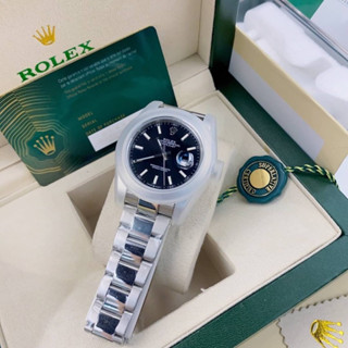 นาฬิกาข้อมือ Rolex Datejust CC clean (พร้อมกล่องใส travel case)