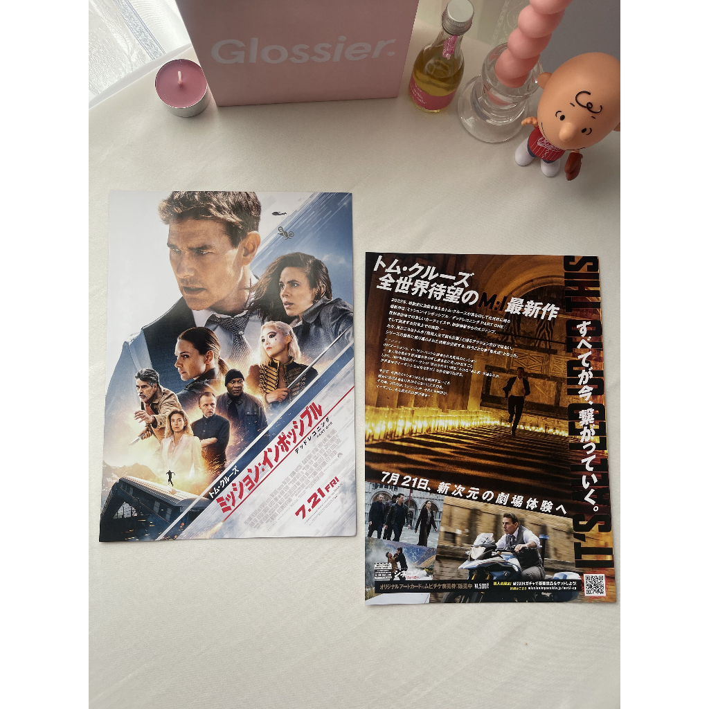 โปสเตอร์ Mission: Impossible 7 ของแท้จากญี่ปุ่น(Handbill ขนาด 7x10นิ้ว)