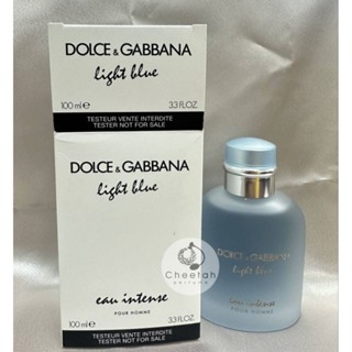 D&amp;G light blue men eau intense 100ml.tester