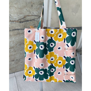 ✅Marimekko Totebag รุ่นผ้าลินิน 44x43 cm. ของแท้ 100% พร้อมส่ง