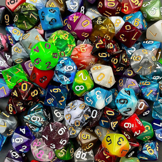 ลูกเต๋า สุ่ม D10 DICE 1ลูก(1die) | ลูกเต๋า Dice For DnD D&amp;D MTG RPG TRPG เกมกระดาน บอร์ดเกม Game ไพ่ทาโรต์ Magic เมจิก