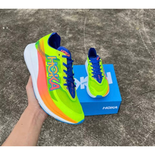 ลด 25%🔥รองเท้าวิ่ง HOKA Rocket X 2 ถ่ายจากงานจริง 💯%