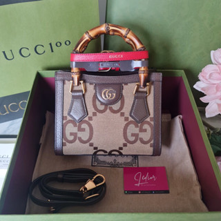 [ทักแชทก่อนสั่งซื้อ] Gucci Diana mini tote size 20 อุปกรณ์ครบ fullset