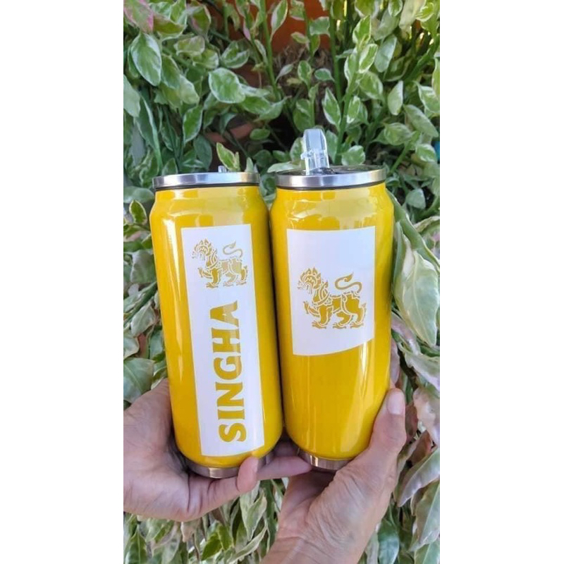 (ถามก่อนสั่ง) แก้วสิงห์เก็บอุญหภูมิ ขนาด 500 ml แก้ว Singha กระบอก Singha กระติก Singha แก้วเก็บความ