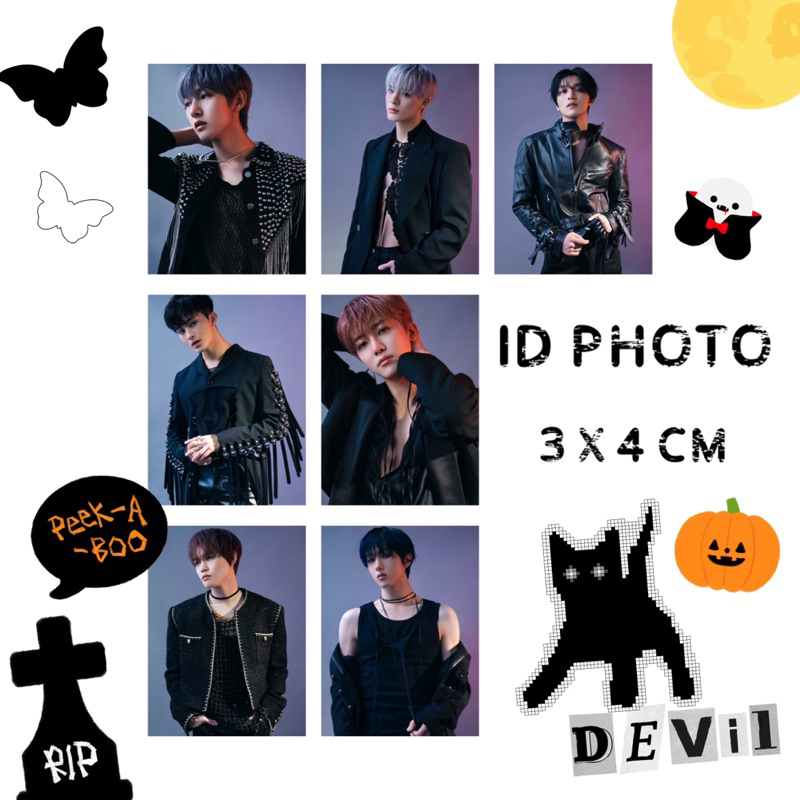ID Photo รูปติดบัตร NCT Dream 3x4 ซม. สีสวย คมชัด พร้อมส่ง