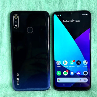 Realme 3 มือสอง 💥แรม 3 รอม 32 กิ๊ก 🌺แถมชุดชาร์จ