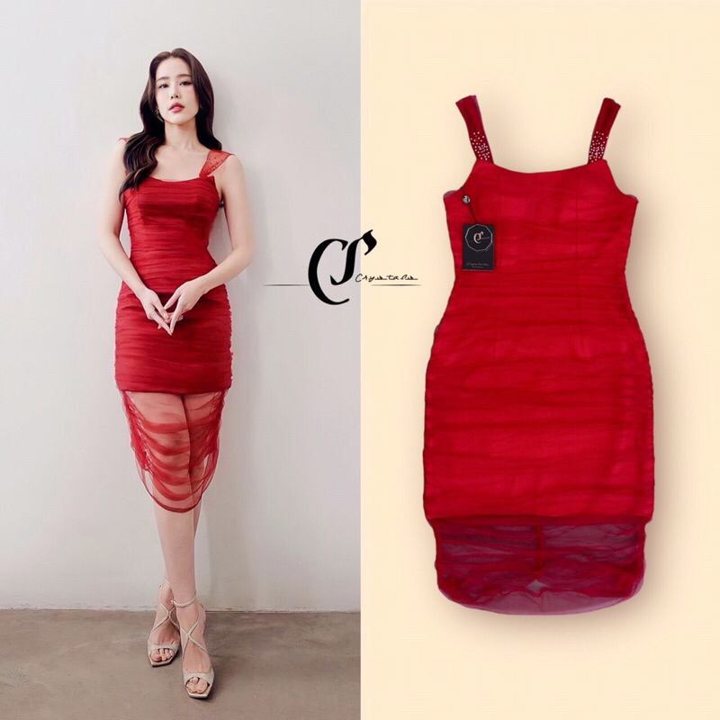 Embroider Dress 🔆 Fabric : Premium Mesh&TK