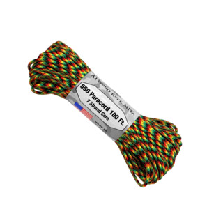 Parachute Cord Jamaican Me Crazy 100 ft Roll P28