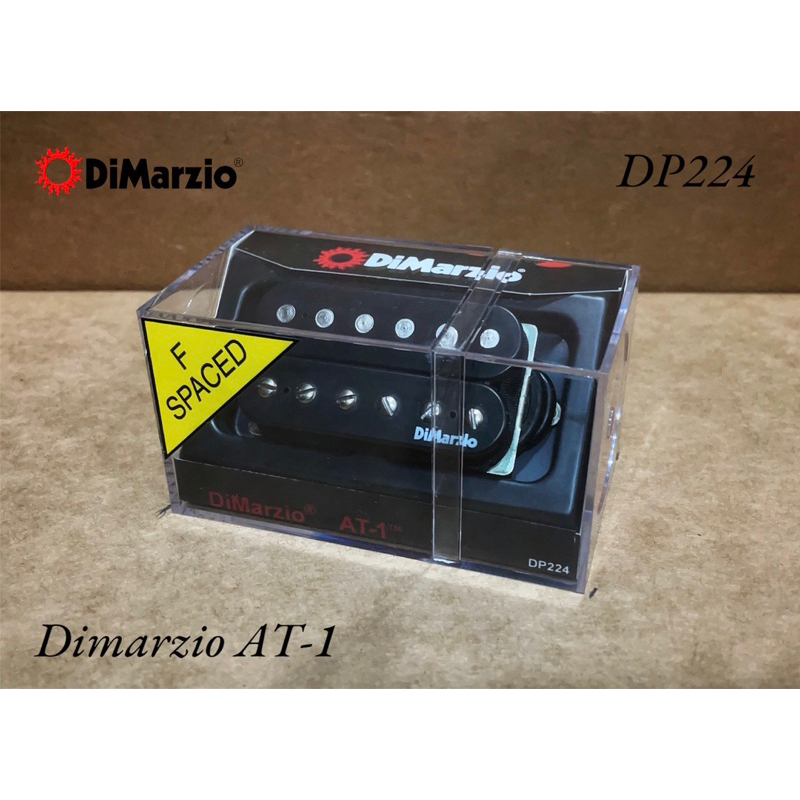 ปิ๊กอัพกีต้าร์ไฟฟ้า DiMarzio  Humbucker Signature DP224 Dimarzio AT-1 F Spaced (หมุดโครเมียม)
