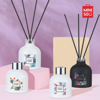 MINISO ก้านไม้หอม ก้านไม้หอมอโรม่า ปรับอากาศ น้ำมันหอมระเหย อโรมาเทอราพี Scent Diffuser 70ML