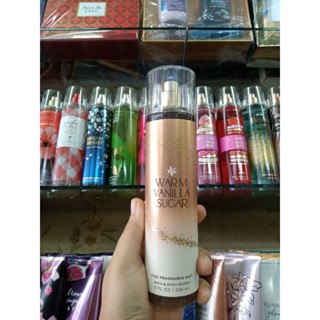 Bath &amp; Body Works Warm Vanilla Sugar Fine Fragrance Mist 236ml. ของแท้