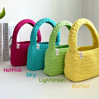 พร้อมส่ง**กระเป๋าถักรุ่น BONNY bag (S)