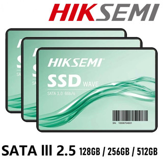 128GB / 256GB / 512GB SSD (เอสเอสดี) HIKSEMI WAVE(S) SATA III 460 MB/s ~ 510 MB/s ประกัน 3 ปี