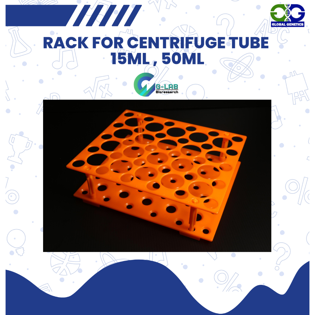 Rack for Centrifuge Tube 15ml, 50ml.