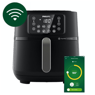 PHILIPS Airfryer 5000 Series XXL Connected รุ่น HD9285/90 หม้อทอดไร้น้ำมัน ความจุ 7.2 L