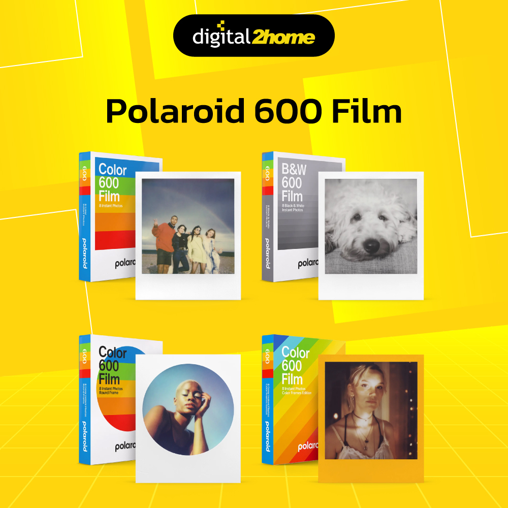 Polaroid 600 Film (ฟิล์มสี สำหรับกล้อง Polaroid Type 600)