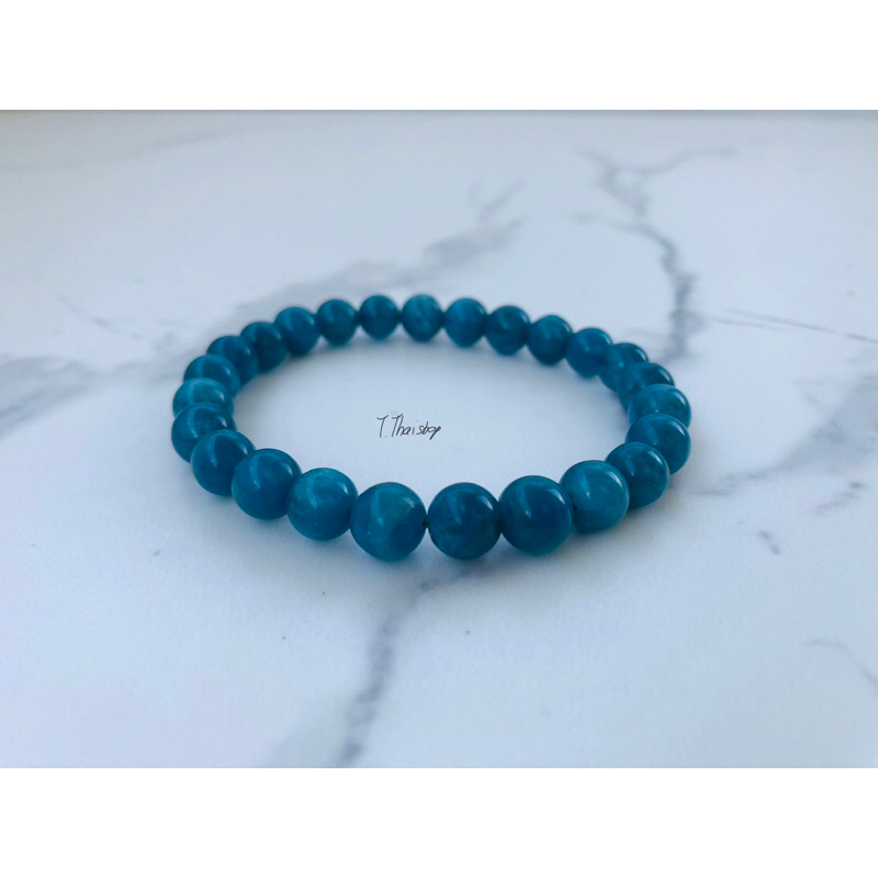 กำไลหินมงคลหินเสริมโชคหินแท้kyanite ston