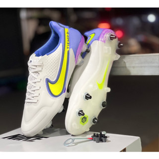 สตั๊ดปุ่มเหล็ก ไนกี้ปุ่มเหล็ก NIKE TIEMPO LEGEND 9 ELITE ถ่ายจากงานจริง(แถมดันทรง+ถุงผ้า+กล่อง)