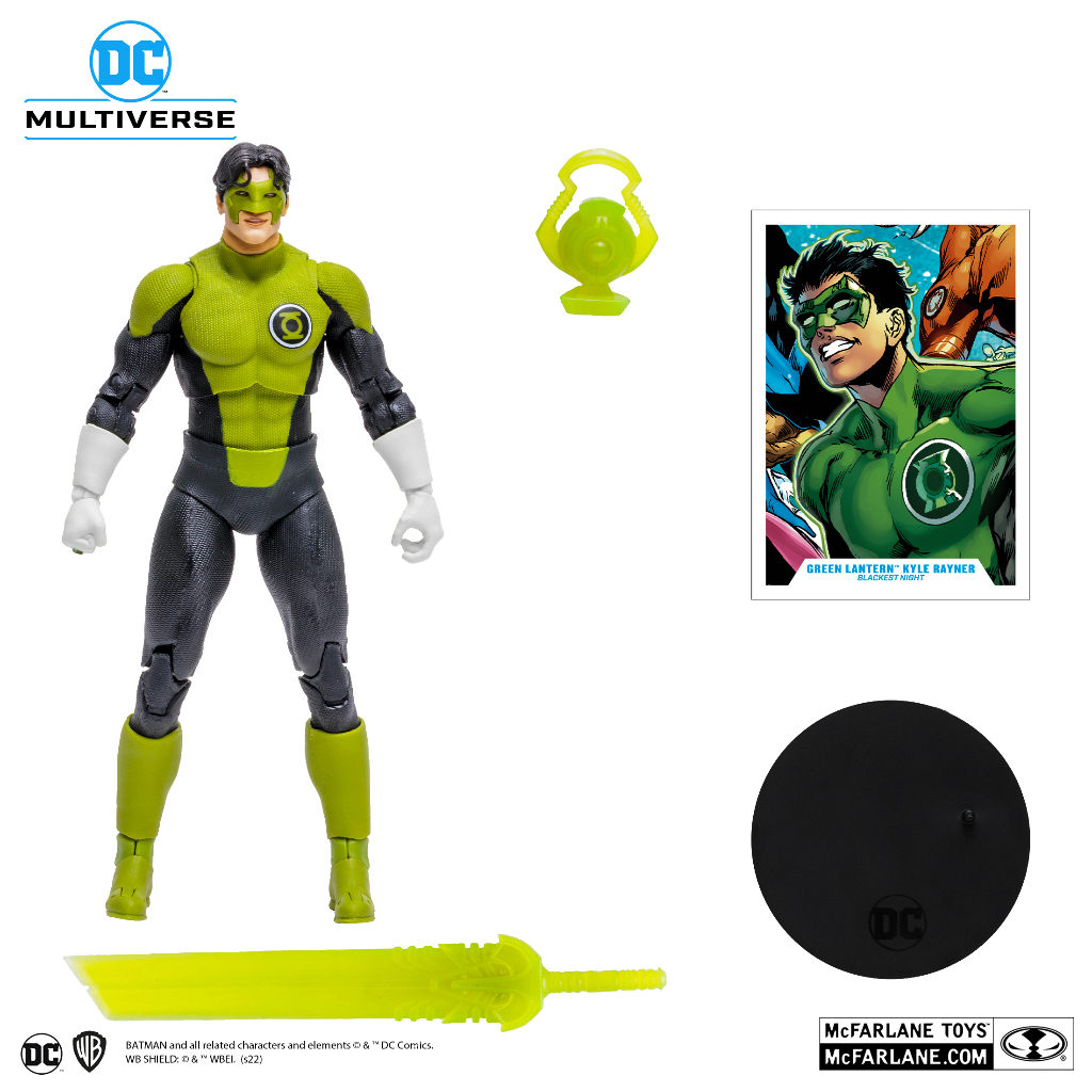 McFarlane Toys DC Multiverse Green Lantern Kyle Rayner [พร้อมส่ง/ของใหม่/ไม่มีบัฟ]