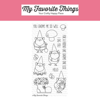 BB YOU GNOME ME STAMP