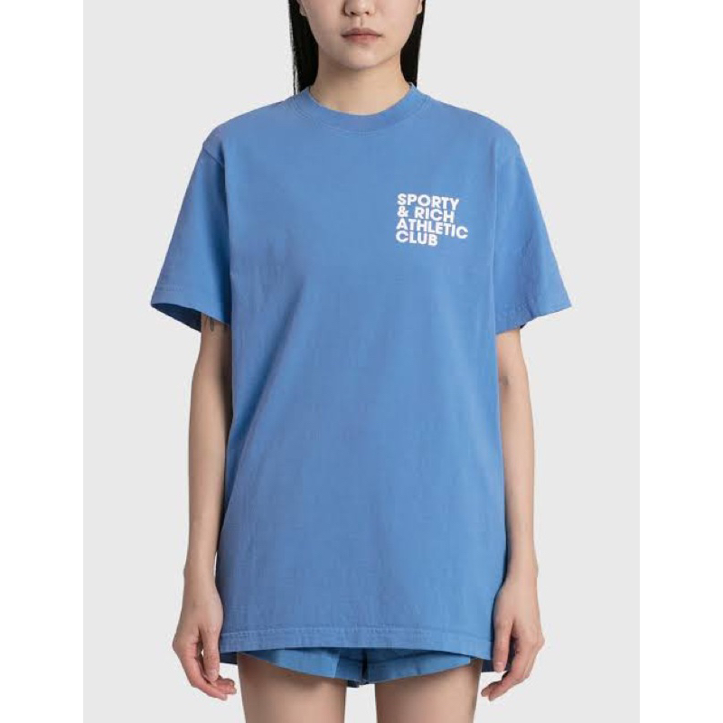 พร้อมส่ง !sporty and rich เสื้อยืดรุ่นฮิตตอนนี้