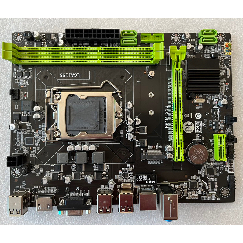 เมนบอร์ด LWC Longwell H61M-S1 V2 สำหรับ Socket 1155