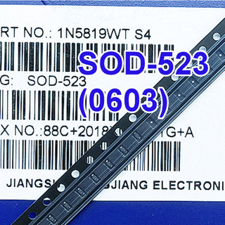 (10ชิ้น)S4 SOD-523(0603) 1N5819WT SCHOTTKY BARRIER DIODE